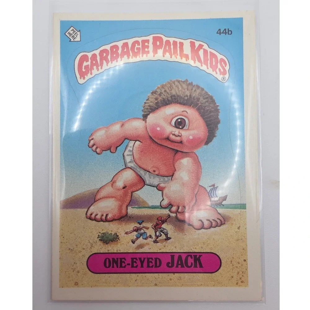 Garbage Pail Kids Trading Card OS2 One-Eyed Jack Fair 44b